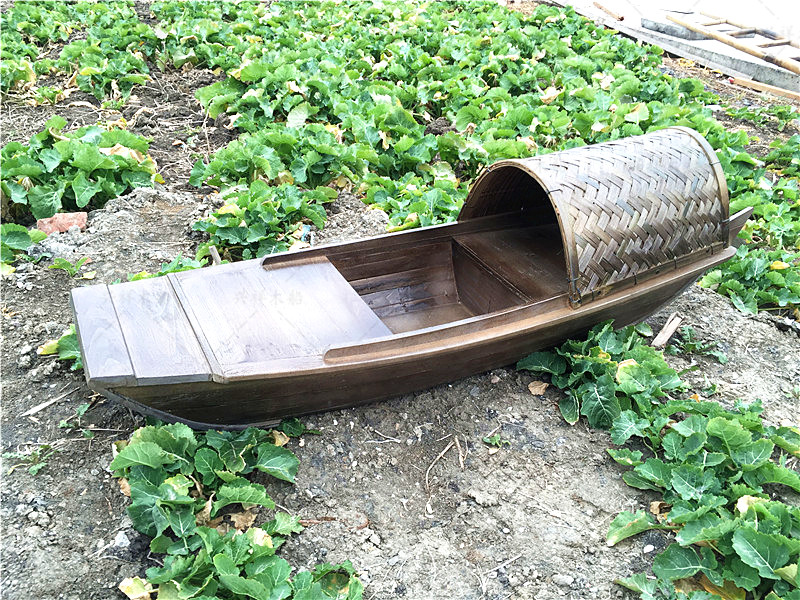1米模型乌篷船